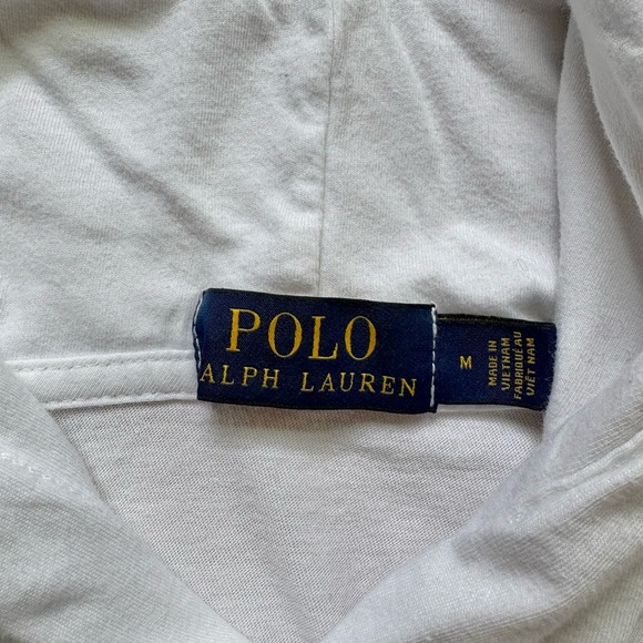 Polo by Ralph Lauren White and Red Striped Hoodie - Picture 2 of 3